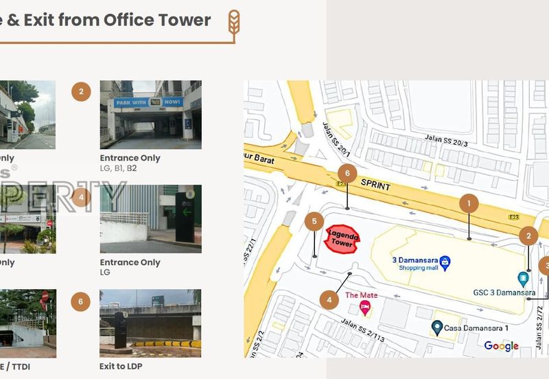 Lagenda Tower (Previously known as Tropicana City Office Tower) @ Damansara Intan, PJ