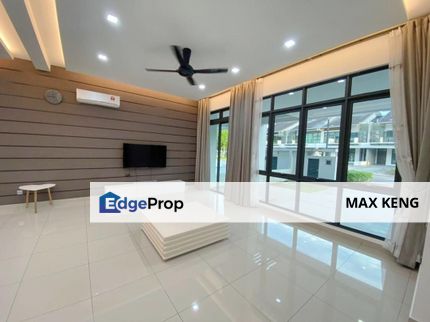 Estuari Gardens Double Storey Superlink 26x75 Basic Renovated Furnished G&G, Johor, Nusajaya