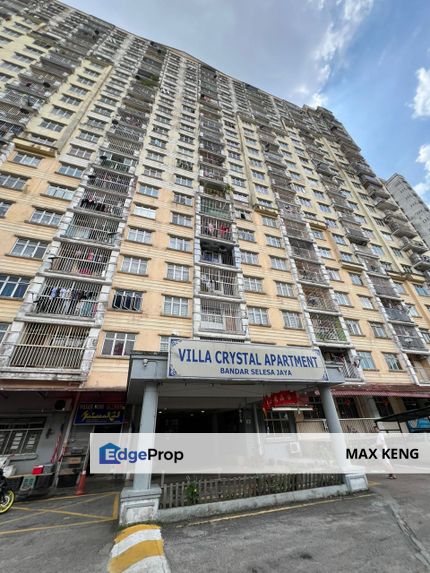 Full Loan Skudai Villa Krystal Apartment Mid Floor Original Unit G&G, Johor, Skudai