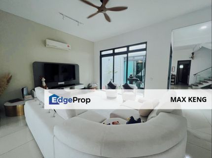Estuari Gardens Double Storey Superlink 30x80 Renovated Furnished G&G, Johor, Nusajaya