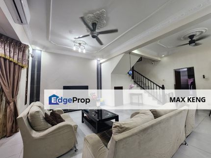 Bukit Tiram Jalan Ledang Double Storey 20x70 Fully Renovated Furnished Extension, Johor, Ulu Tiram