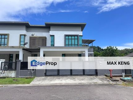 Pulai Hijauan Kangkar Pulai Double Storey Semi-D Endlot 40x80 Renovated Unblock View G&G, Johor, Kangkar Pulai