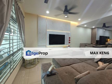 Iconia Garden Residence Impian Emas Double Storey 22x80 Fully Renovated Furnished Unblock View G&G, Johor, Johor Bahru