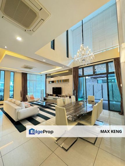 Straits View Residence 2.5 Storey Semi-D 42x96 Fully Renovated Furnished G&G, Johor, Permas Jaya/Senibong