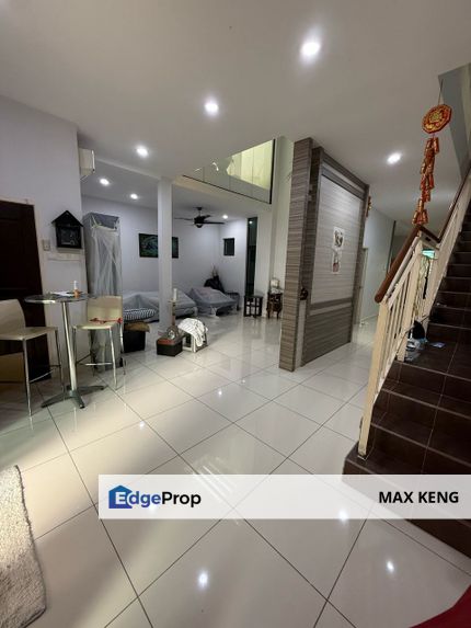 Taman Laguna Perling Double Storey Superlink 26x80 Fully Renovated Furnished G&G, Johor, Johor Bahru