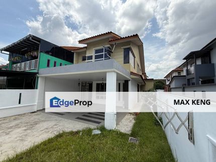 Taman Perling Jalan Layang Double Storey Endlot 32x76 Renovated Furnished Extension, Johor, Johor Bahru