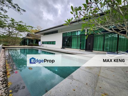 Leisure Farm Single Storey Bungalow Fully Renovated Furnished Swimming Pool G&G, Johor, Gelang Patah