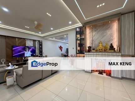 Bandar Cemerlang Double Storey 24x70 Fully Renovated Furnished Unblock View G&G, Johor, Ulu Tiram