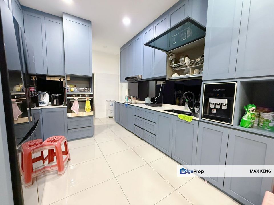 Bandar Cemerlang Double Storey Cluster 32x80 Fully Renovated Furnished G&G, Johor, Ulu Tiram