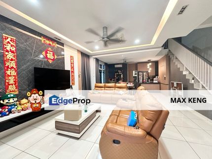 Nusa Sentral 3 Storey Cluster 32x70 Fully Renovated Unblock View G&G, Johor, 