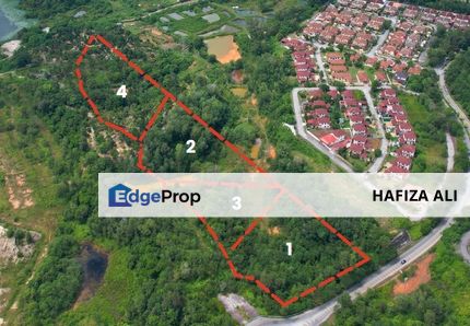 Four adjoining parcels of development land for sale!!, Perak, Ipoh