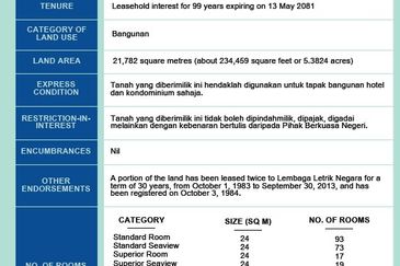 Beach resort hotel for sale!