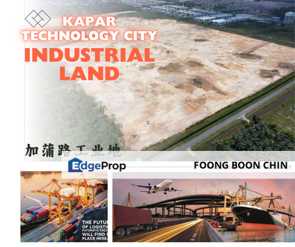 Ready Infra Industrial Land @ Kapar Technology Park, Klang, Selangor, Kapar 