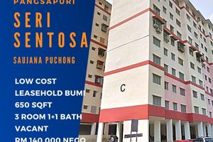 Pangsapuri Seri Sentosa Puchong South Insights For Sale And Rent Edgeprop My