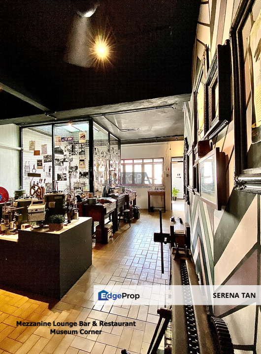 Art Deco Building on Campbell Street in Georgetown, Penang, Georgetown