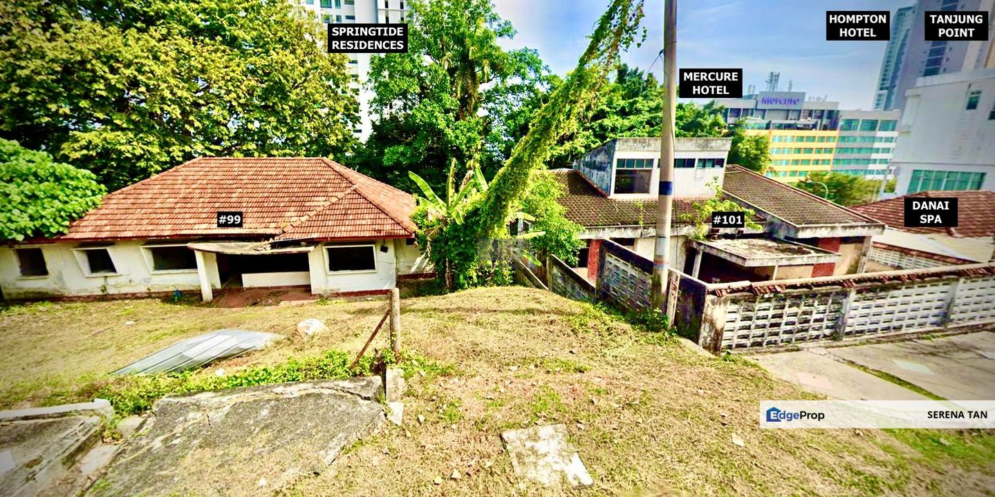 2 Adjoining Bungalow Plots in Tanjung Bungah Park., Penang, Tanjung Bungah