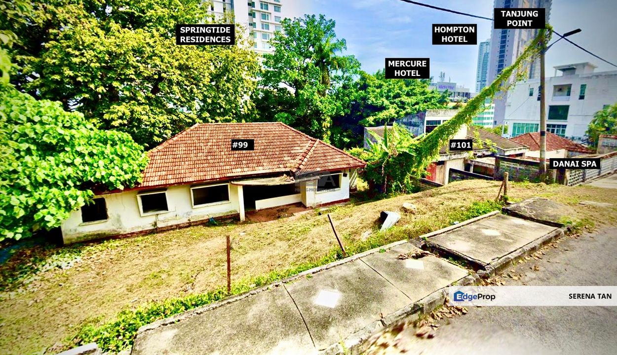 2 Adjoining Bungalow Plots in Tanjung Bungah Park., Penang, Tanjung Bungah