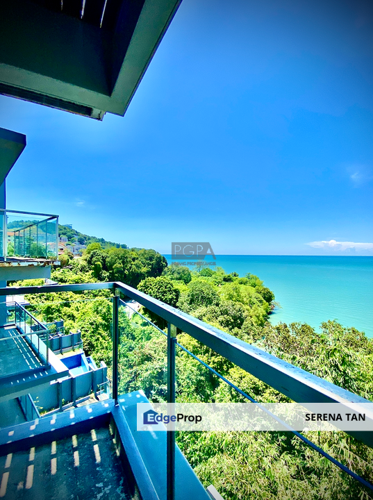A Seaview Semi-D Pool Villa at 10 Island Resort, Penang, Batu Ferringhi