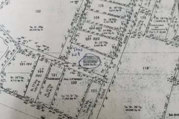 A First-Grade Freehold Land on Lebuh Nambya in George Town (Lot 128).