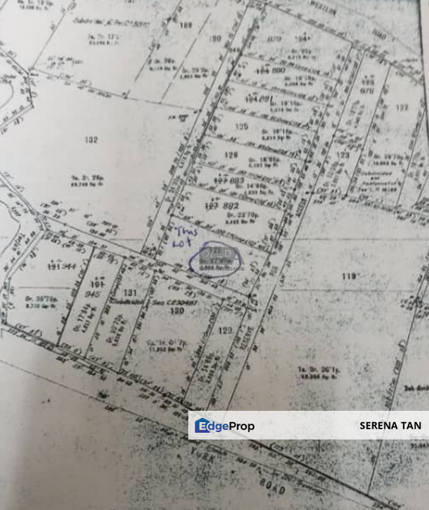 A First-Grade Freehold Land on Lebuh Nambya in George Town (Lot 128)., Penang, Georgetown