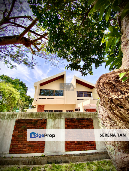 A Corner Double-Storey Bungalow on Rose Avenue in George Town., Penang, Georgetown