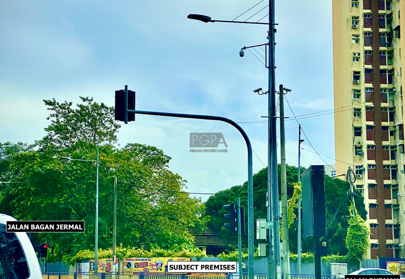 A CORNER commercial land on Jalan Burmah and Jalan Bagan Jermal in George Town.