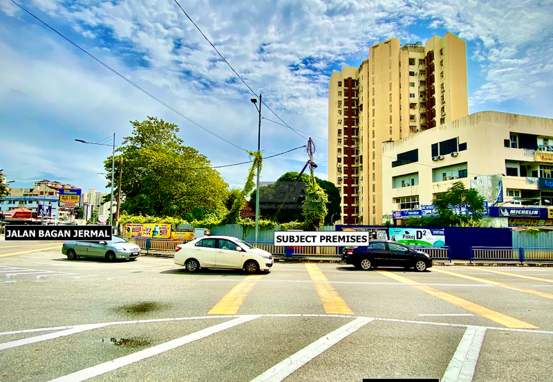 A CORNER commercial land on Jalan Burmah and Jalan Bagan Jermal in George Town.