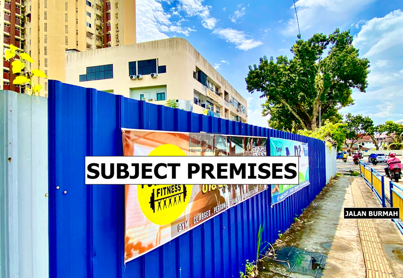 A CORNER commercial land on Jalan Burmah and Jalan Bagan Jermal in George Town.