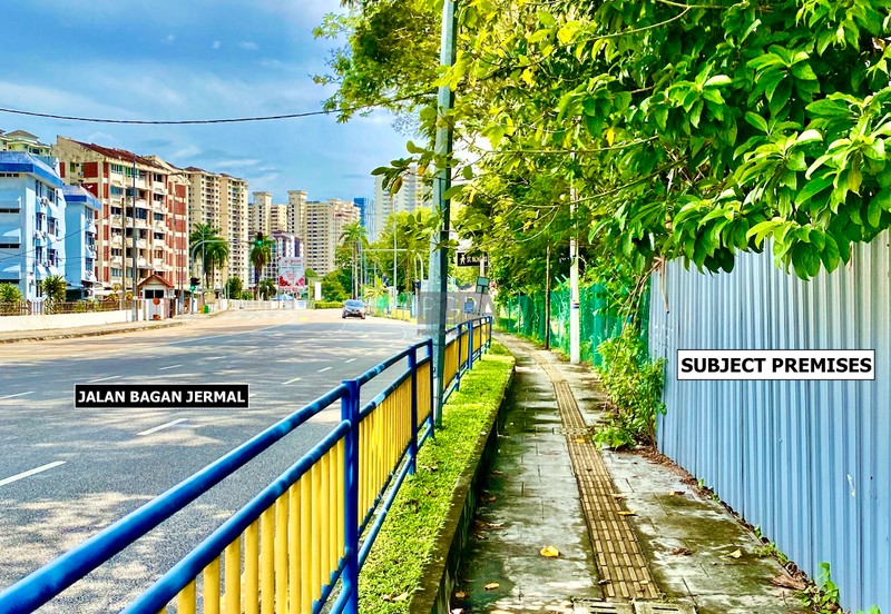 A CORNER commercial land on Jalan Burmah and Jalan Bagan Jermal in George Town.