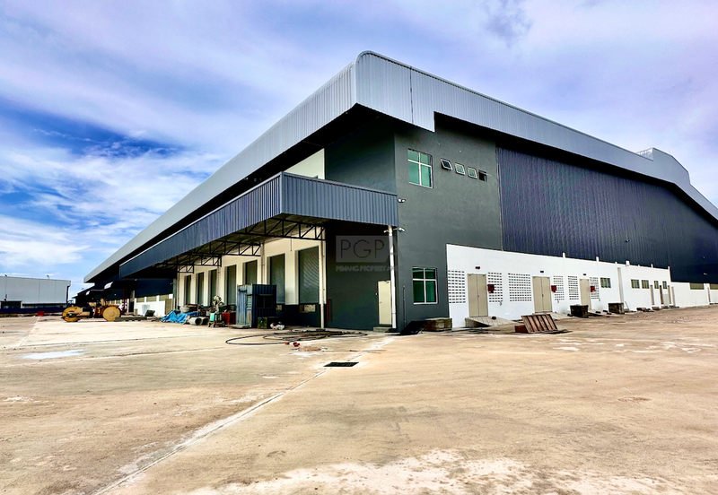 Factory Warehouse on 13.805-acre Land in Batu Kawan Industrial Park.