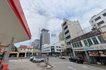 A CORNER 6-Storey Hostel Building at Argyll Road and Transfer Road Junction in George Town.