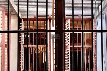 Heritage Shophouse on Armenian Street in George Town UNESCO World Heritage Site.