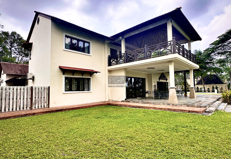 Double-Storey Bungalow with Turf Club View in Jesselton Heights.