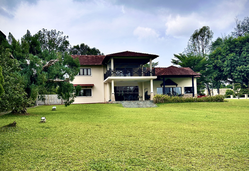 Double-Storey Bungalow with Turf Club View in Jesselton Heights.
