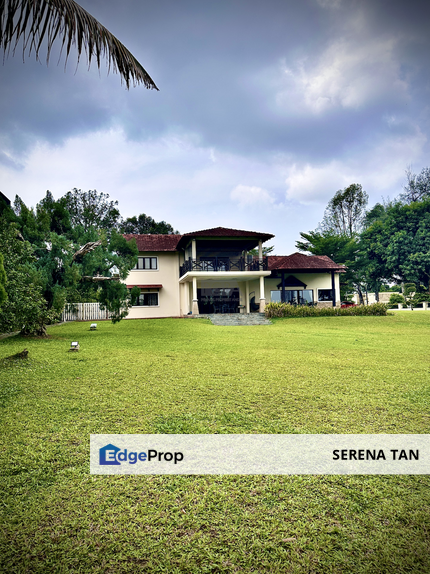 Double-Storey Bungalow with Turf Club View in Jesselton Heights., Penang, Georgetown