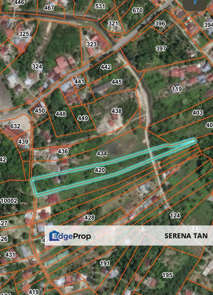 1.93-acre Freehold Land (Lot 420) in Pulau Betong., Penang, Balik Pulau