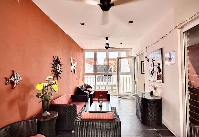 Andorra Pool House in Seri Tanjung Pinang.