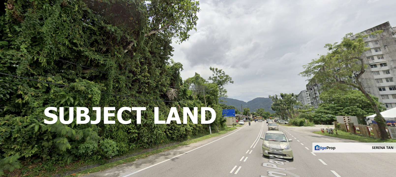 4.31-acre Prime Freehold Land with Main Road Frontage — Paya Terubong., Penang, Georgetown
