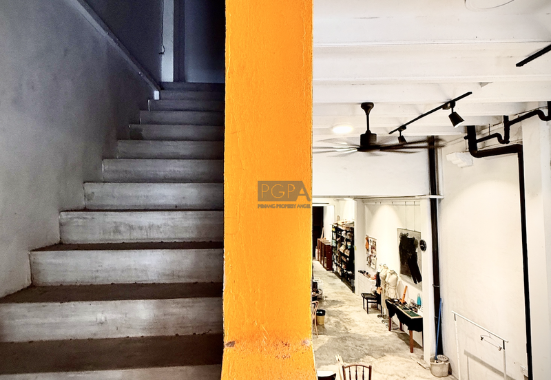 EXCLUSIVE | 2½-Storey Heritage Shophouse on Carnarvon Lane, George Town (UNESCO Buffer Zone).