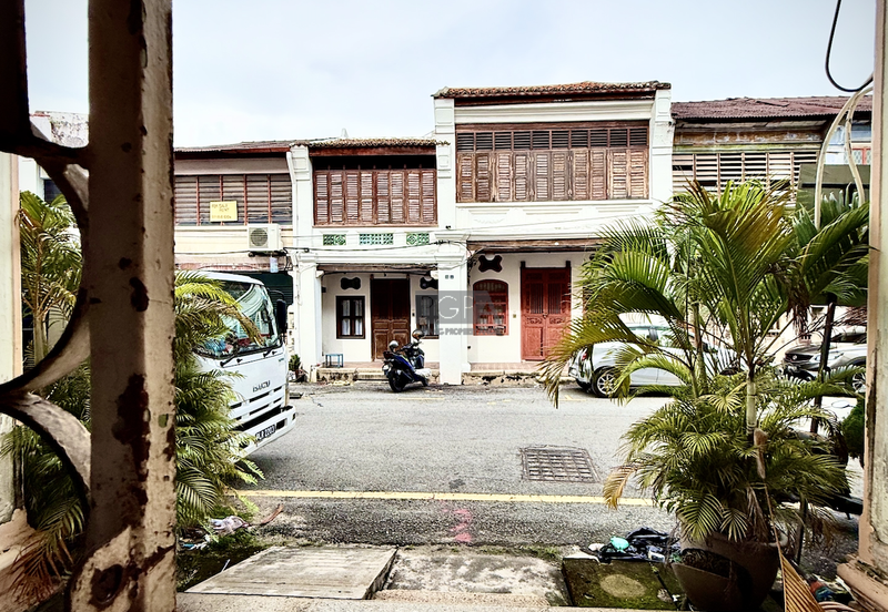 EXCLUSIVE | 2½-Storey Heritage Shophouse on Carnarvon Lane, George Town (UNESCO Buffer Zone).