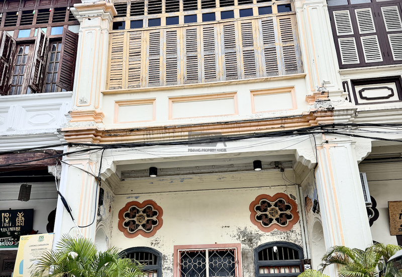 EXCLUSIVE | 2½-Storey Heritage Shophouse on Carnarvon Lane, George Town (UNESCO Buffer Zone).