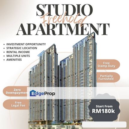 NEW PROJECT LOWEST INVESTMENT ZERO DOWNPAYMENT STRATEGIC LOCATION APARTMENT , Johor, Masai