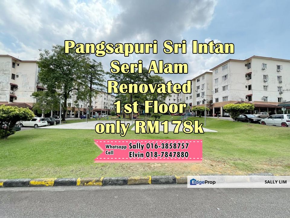 Sri Intan Apartment Seri Alam 1st Floor Renovate For Sale Rm178 000 By Sally Lim Edgeprop My