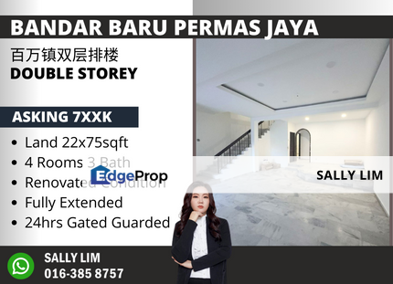 Permas Jaya Double Storey Fully Renovated 24hrs G&G Good Location, Johor, Permas Jaya/Senibong