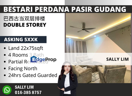 Bestari Perdana Meridin East Pasir Gudang Double Storey For Sale, Johor, Pasir Gudang