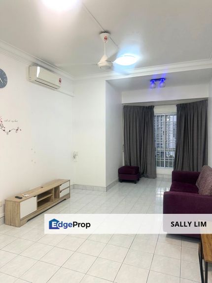 Permas Ville Apartment 3 Rooms & Fully Furnished For Rent, Johor, Permas Jaya/Senibong