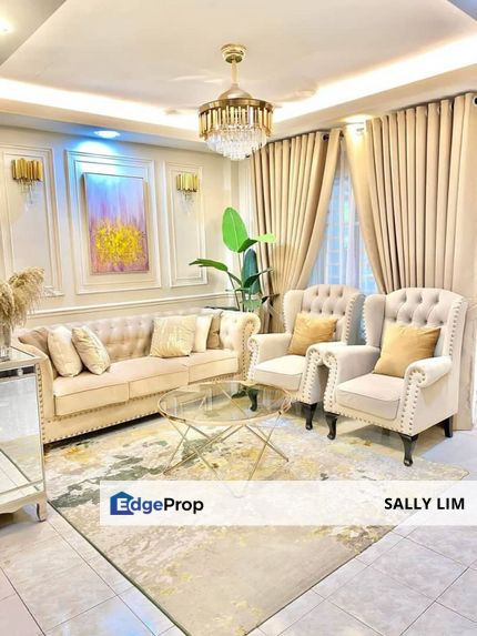 Taman Mutiara Rini Double Storey Bumi Lot Fully Renovated Unblock View, Johor, Skudai