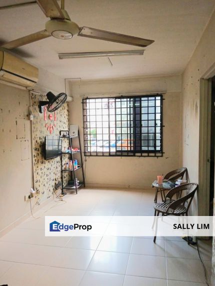 Pangsapuri Sri Orkid Low Cost Flat 1st Floor Unit For Sale, Johor, Johor Bahru