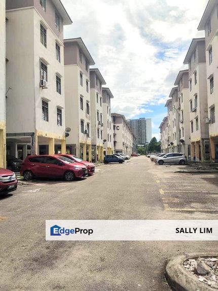 Pangsapuri Seri Baiduri Perling Low Cost Flat Full Loan Unit, Johor, Johor Bahru