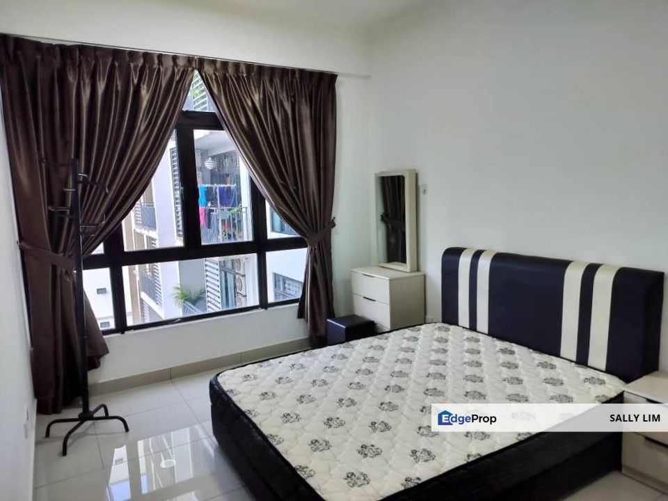 Citywoods Apartment JB Town 2+1 Rooms with Fully Furnished Nearby CIQ, Johor, Johor Bahru